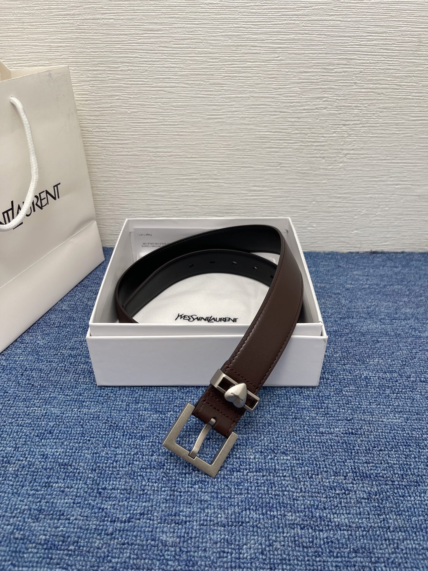 Saint Laurent Female Basic Belt S-m-l