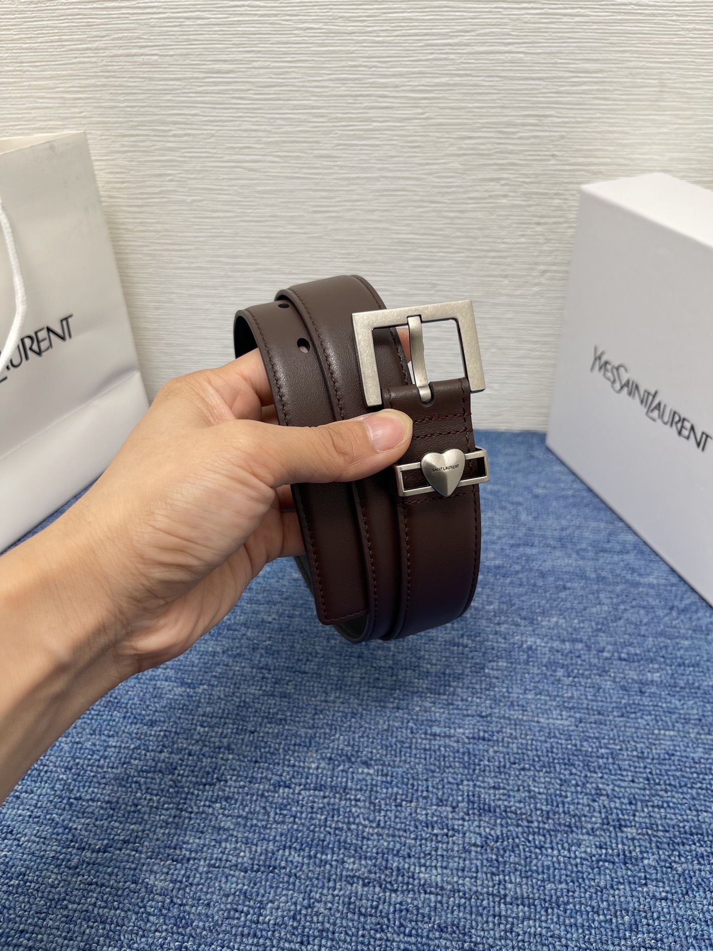 Saint Laurent Female Basic Belt S-m-l