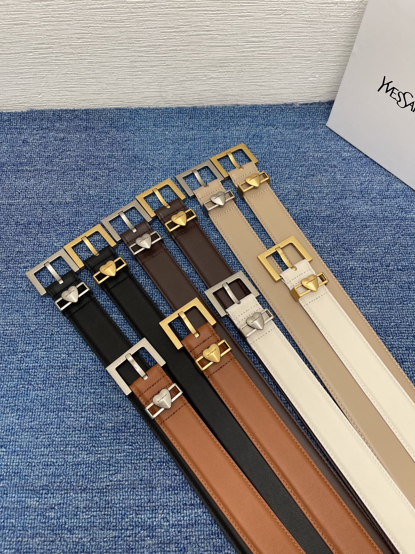 Saint Laurent Female Basic Belt S-m-l