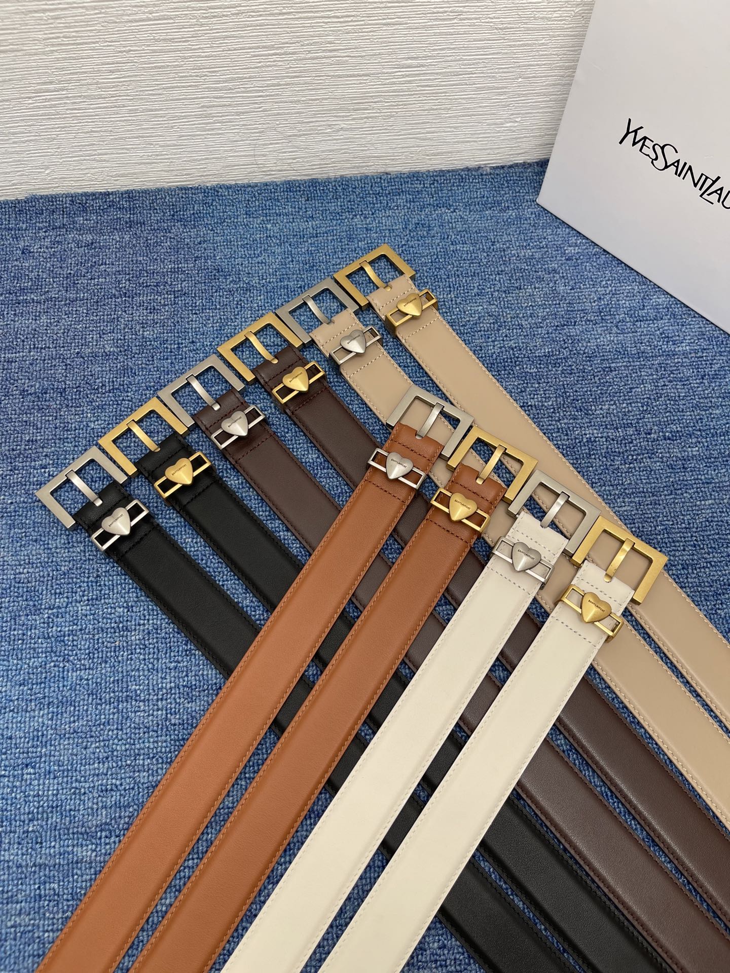 Saint Laurent Female Basic Belt S-m-l