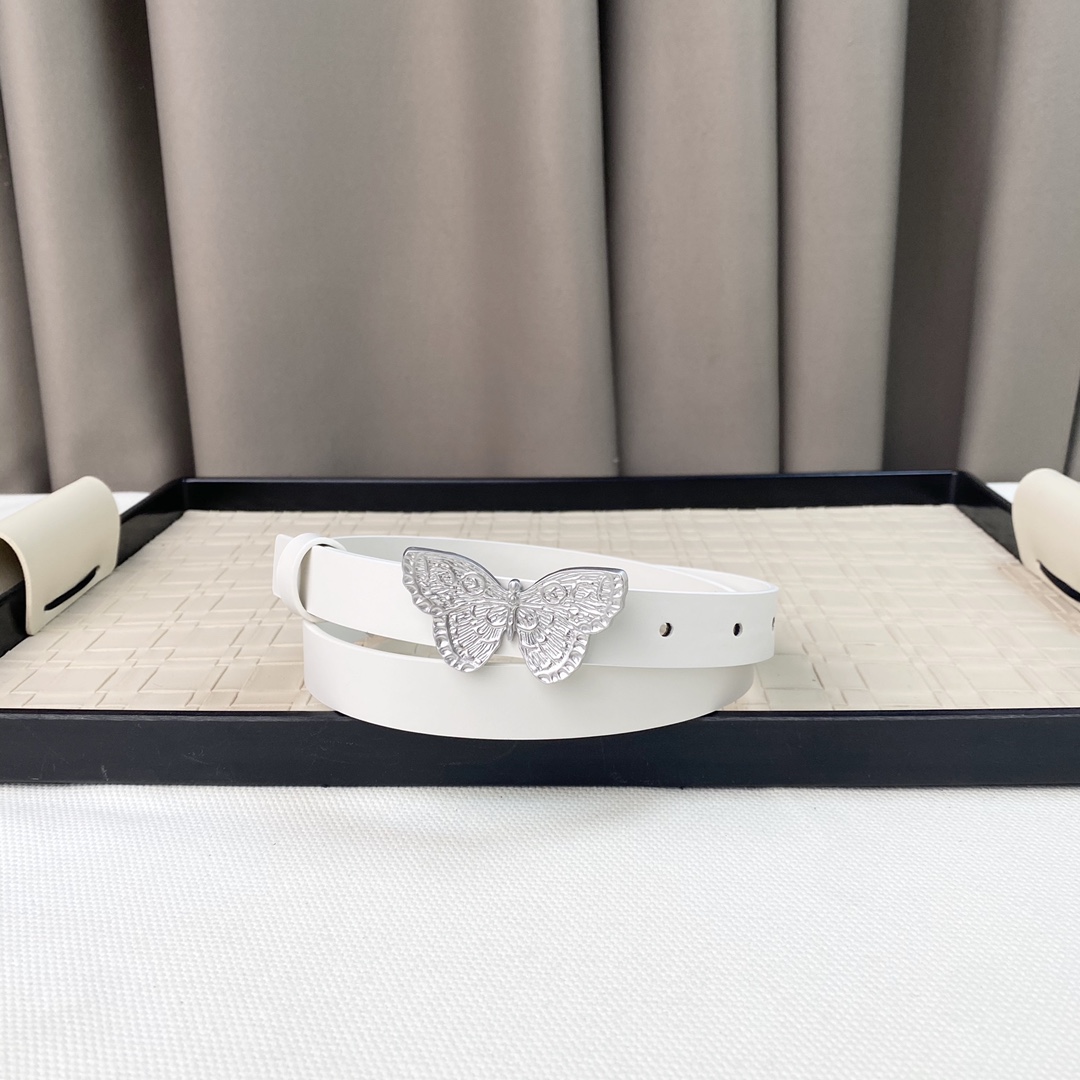 Dior Female Leather Belt Cow Leather M