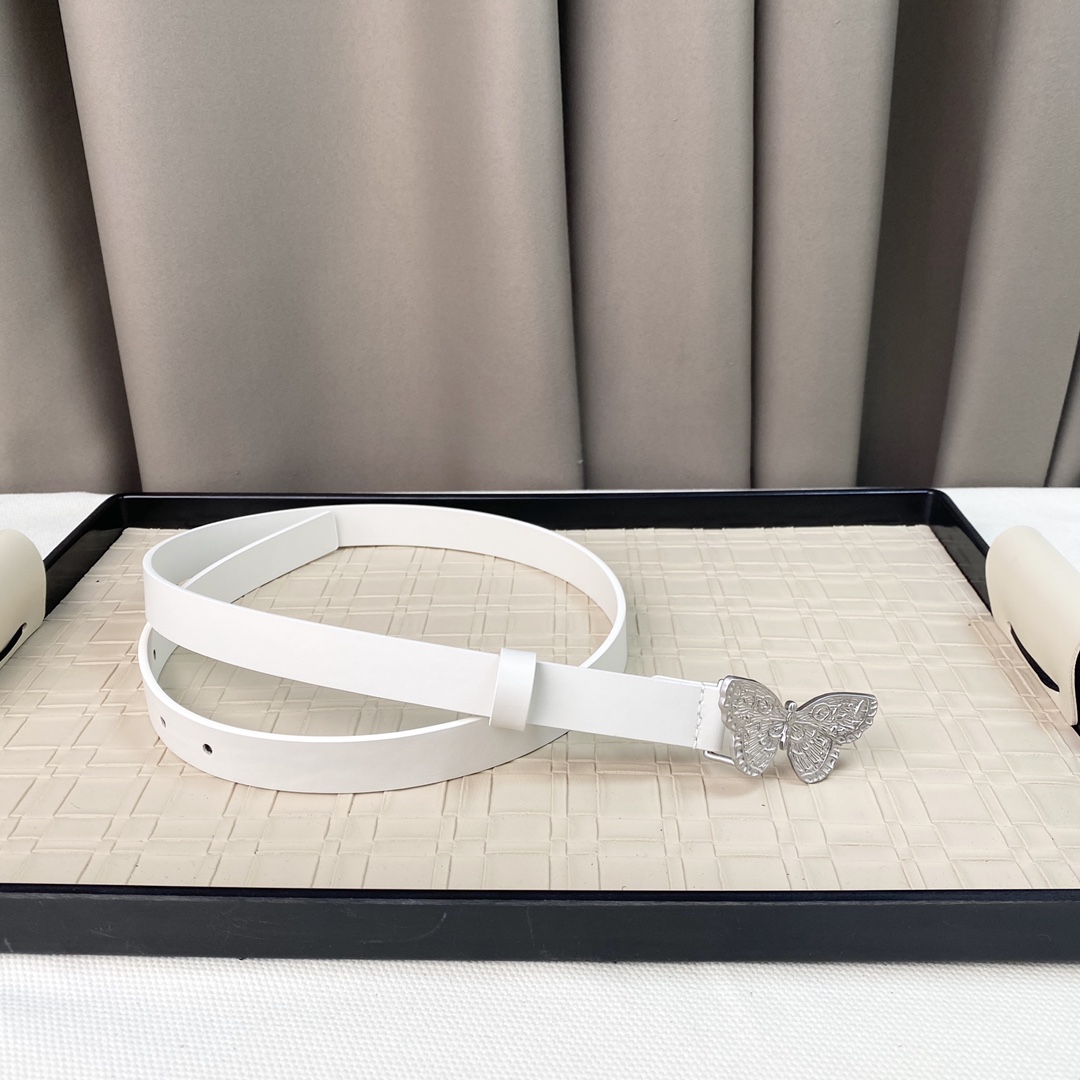Dior Female Leather Belt Cow Leather M