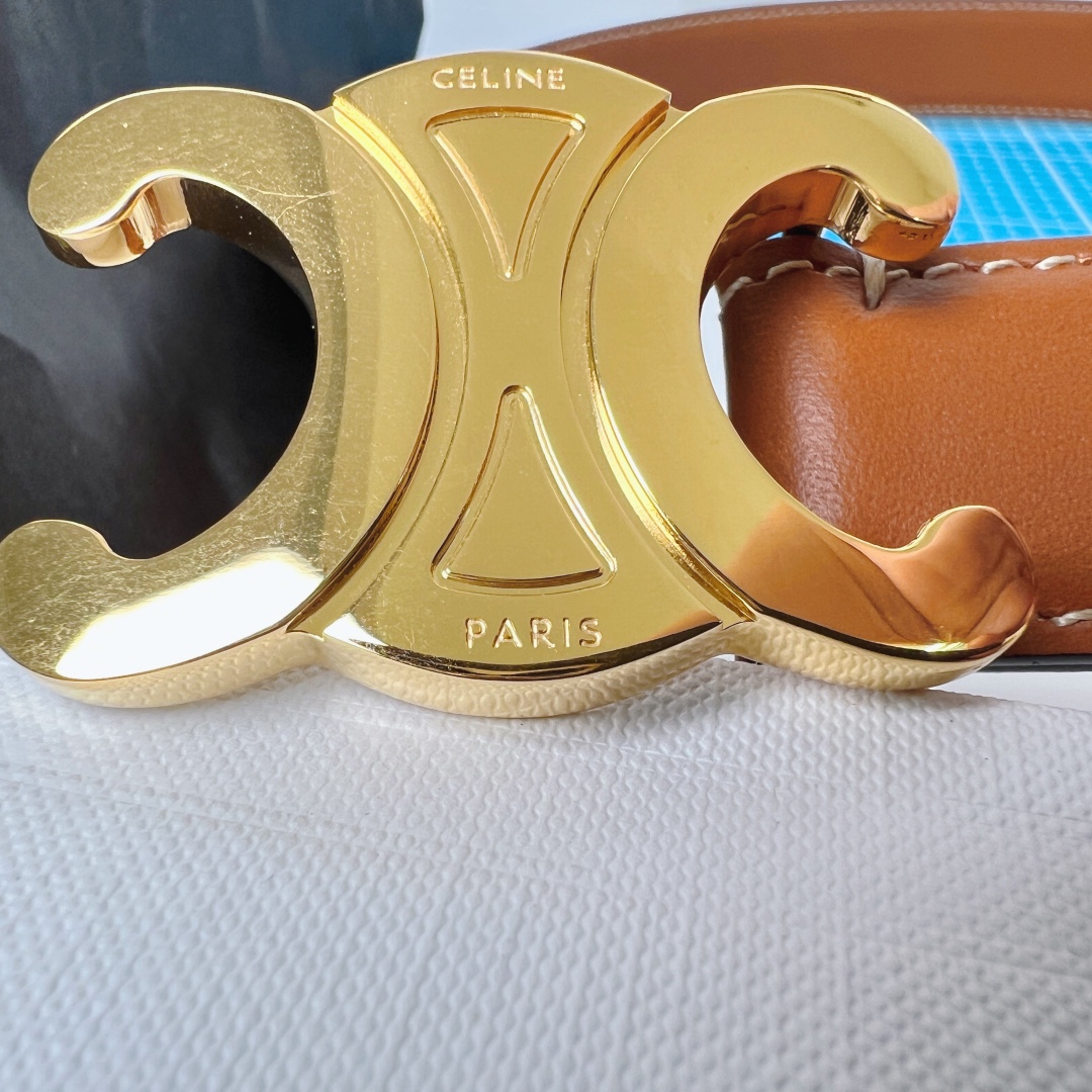 Celine Female Basic Belt Brown M-l