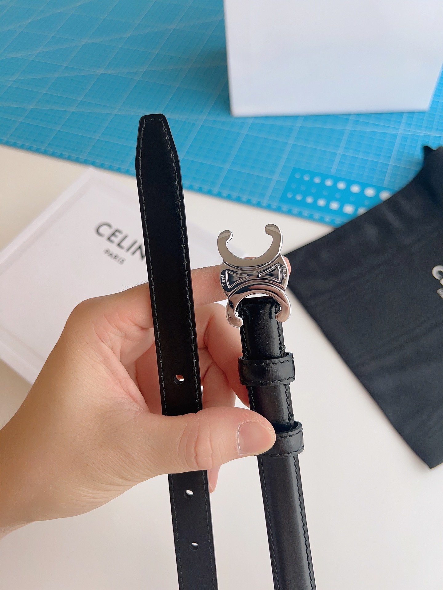 Celine Female Leather Belt M-l