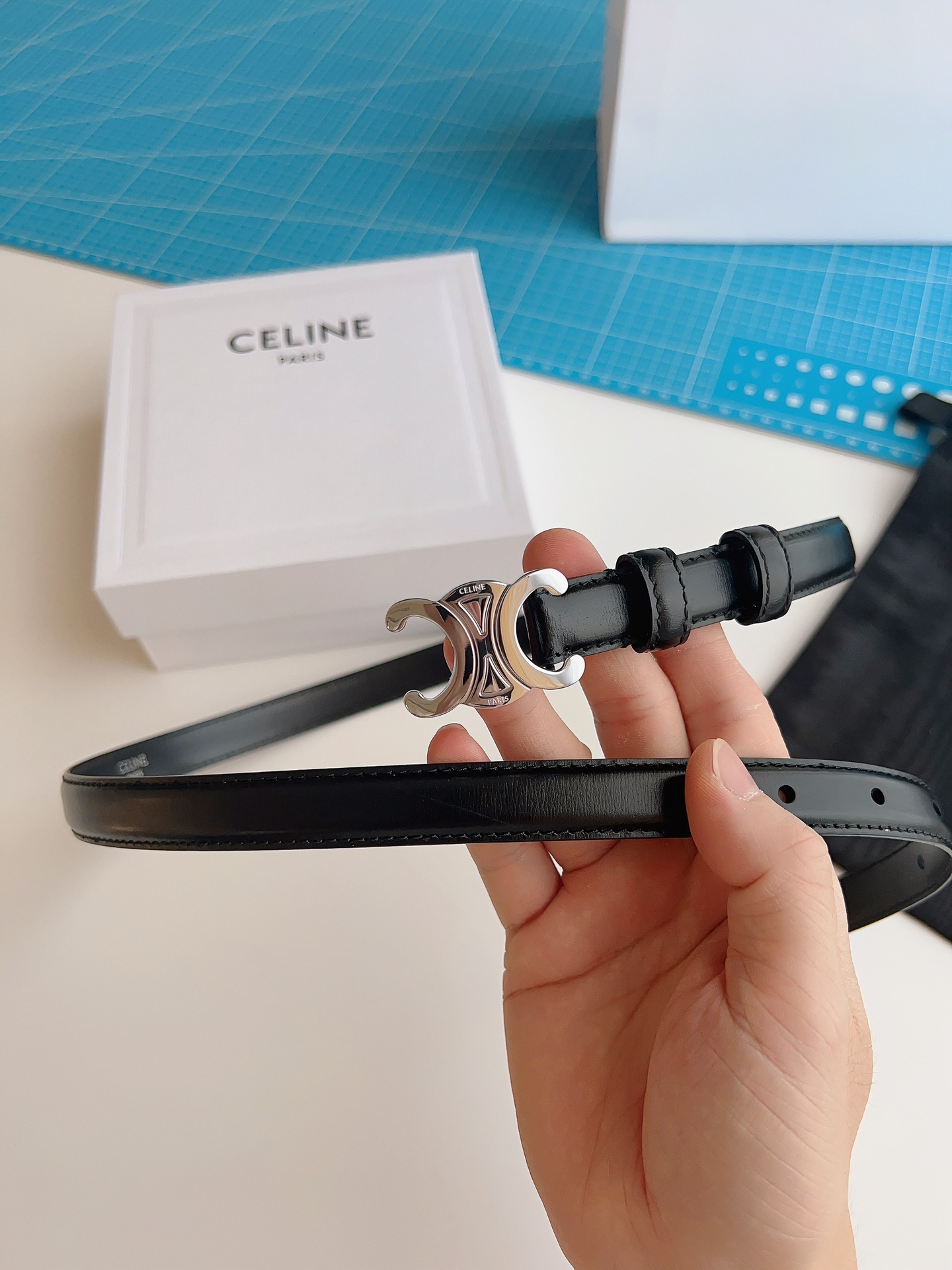 Celine Female Leather Belt M-l