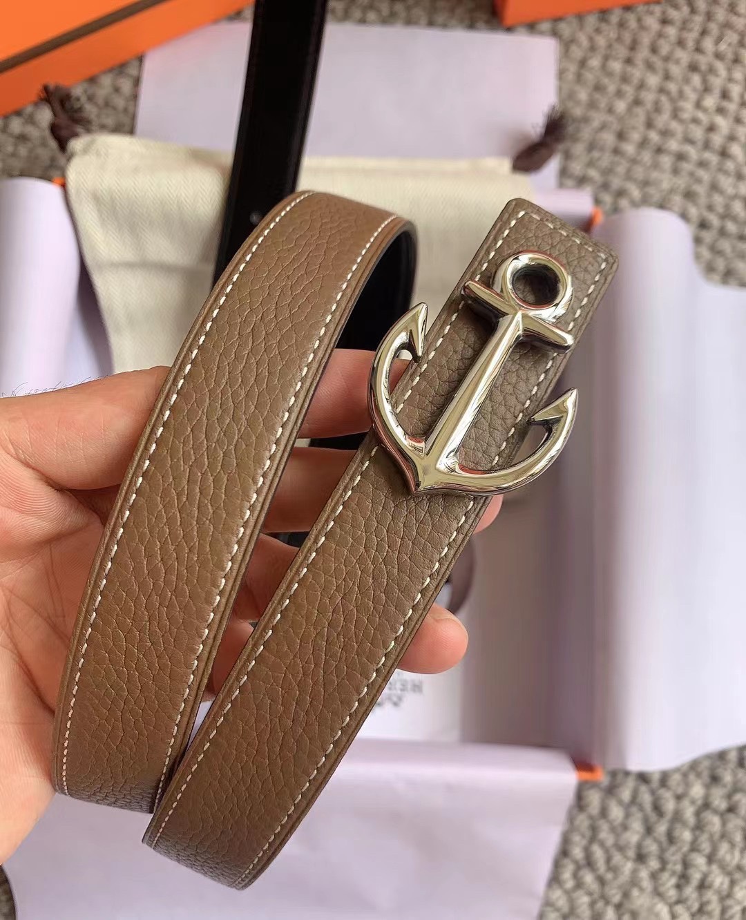 Hermès Female Basic Belt S-m