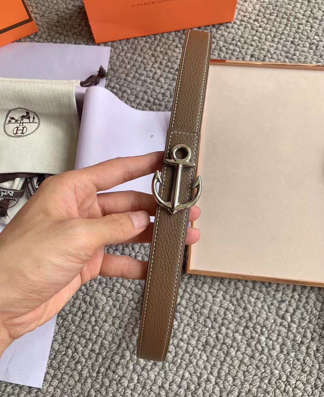 Hermès Female Basic Belt S-m