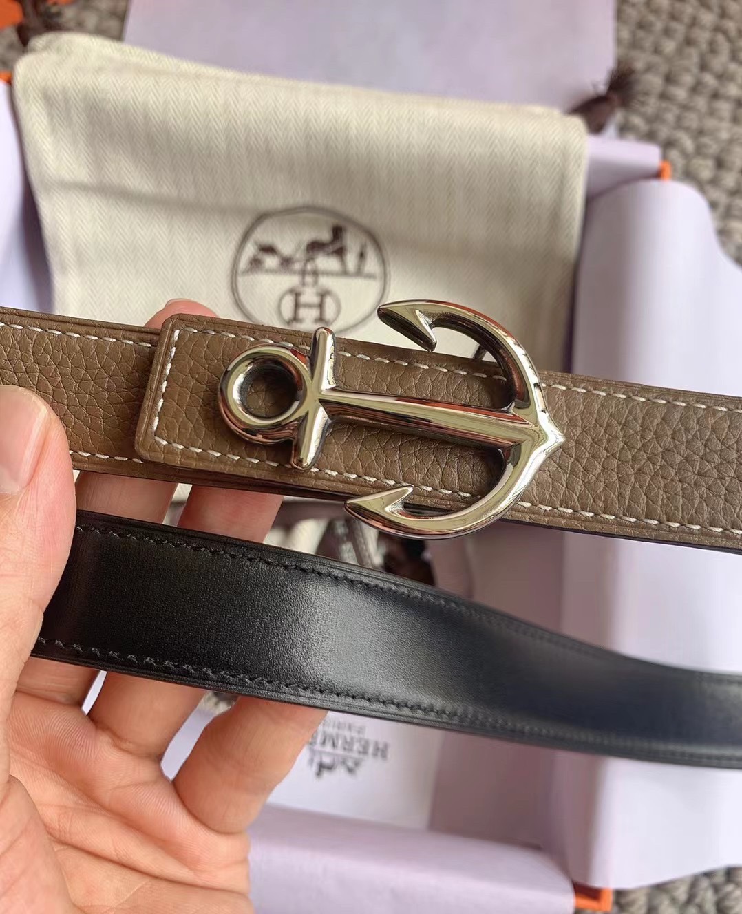 Hermès Female Basic Belt S-m