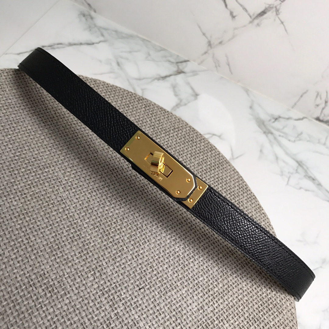 Hermès Female Leather Belt Cow Leather S-m