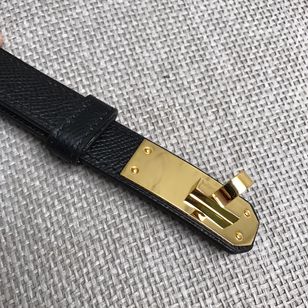 Hermès Female Leather Belt Cow Leather S-m