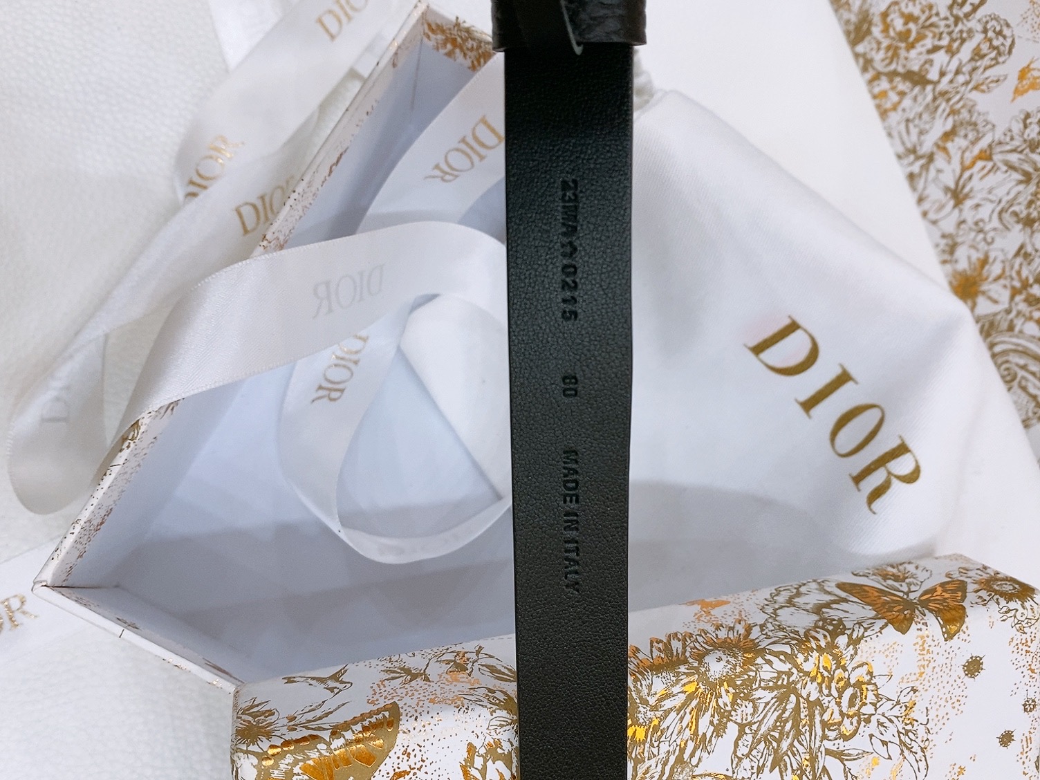 Dior Female Basic Belt Cow Leather S-m-l