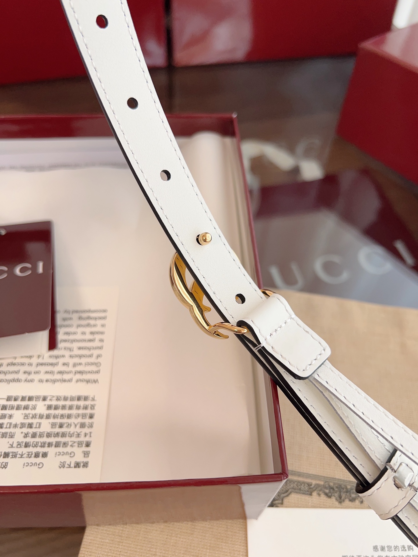 Gucci Female Basic Belt Cow Leather M-l