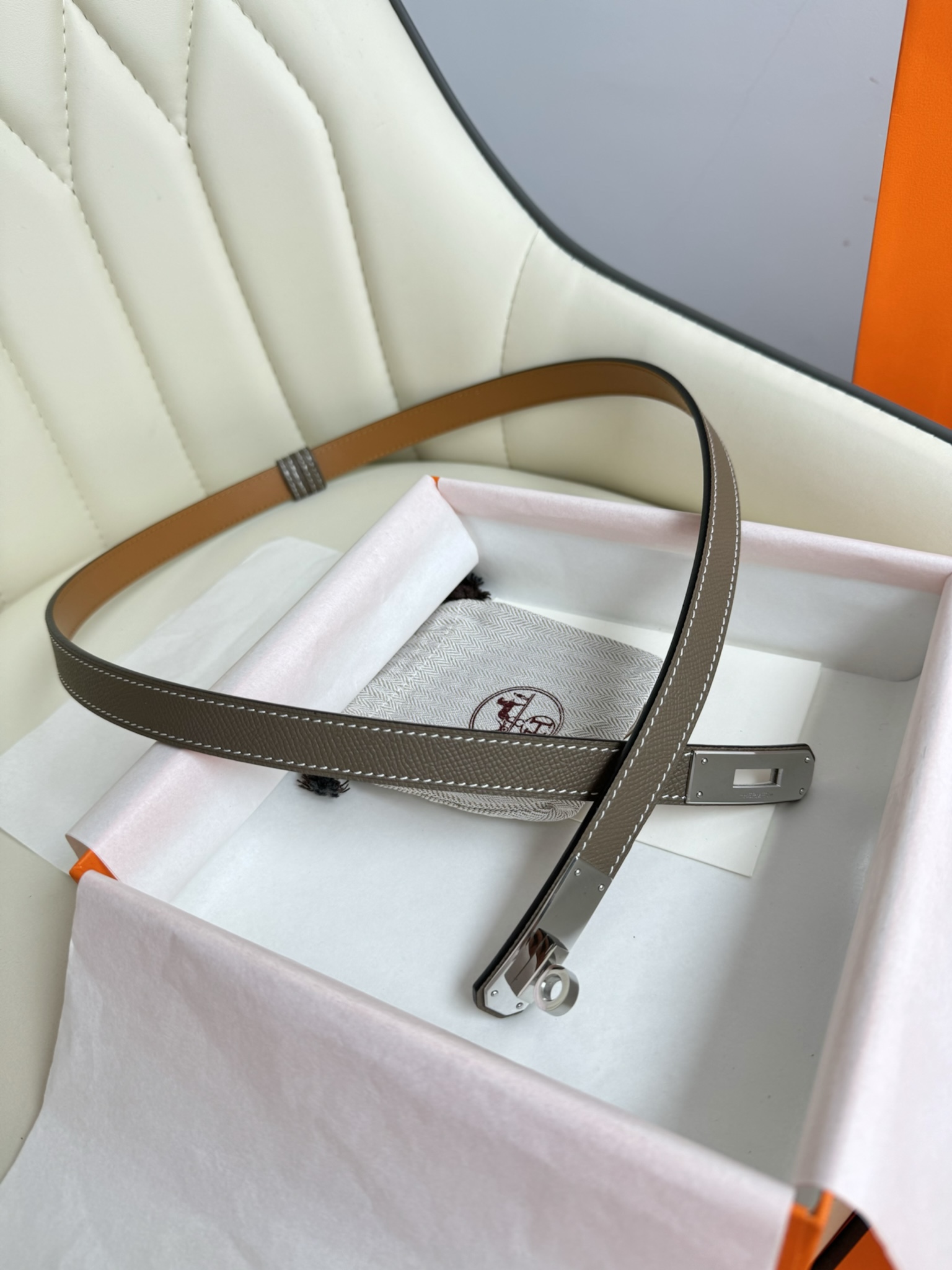 Hermès Female Basic Belt Adjustable 8mm