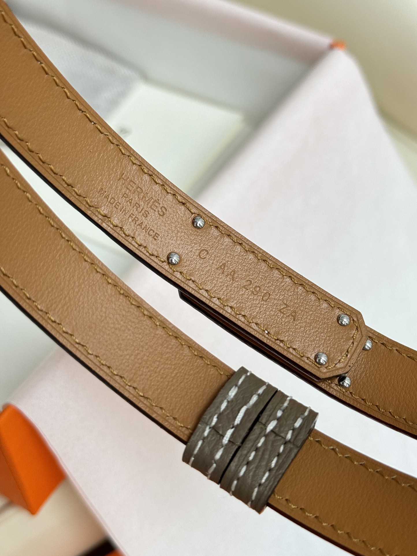 Hermès Female Basic Belt Adjustable 8mm