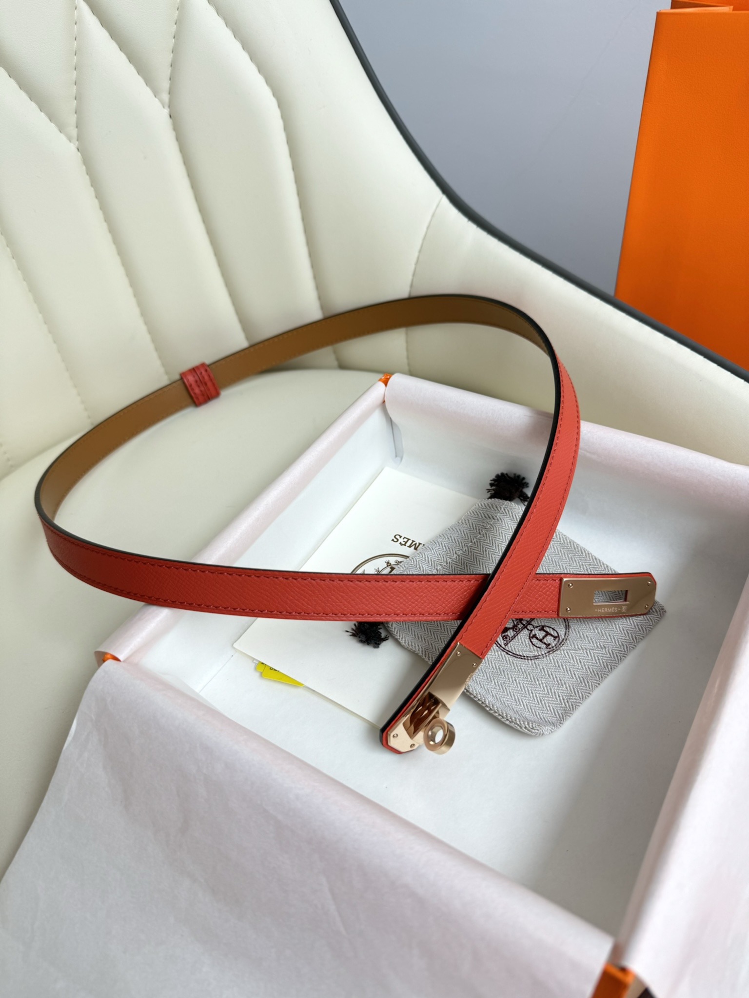 Hermès Female Basic Belt Adjustable 8mm