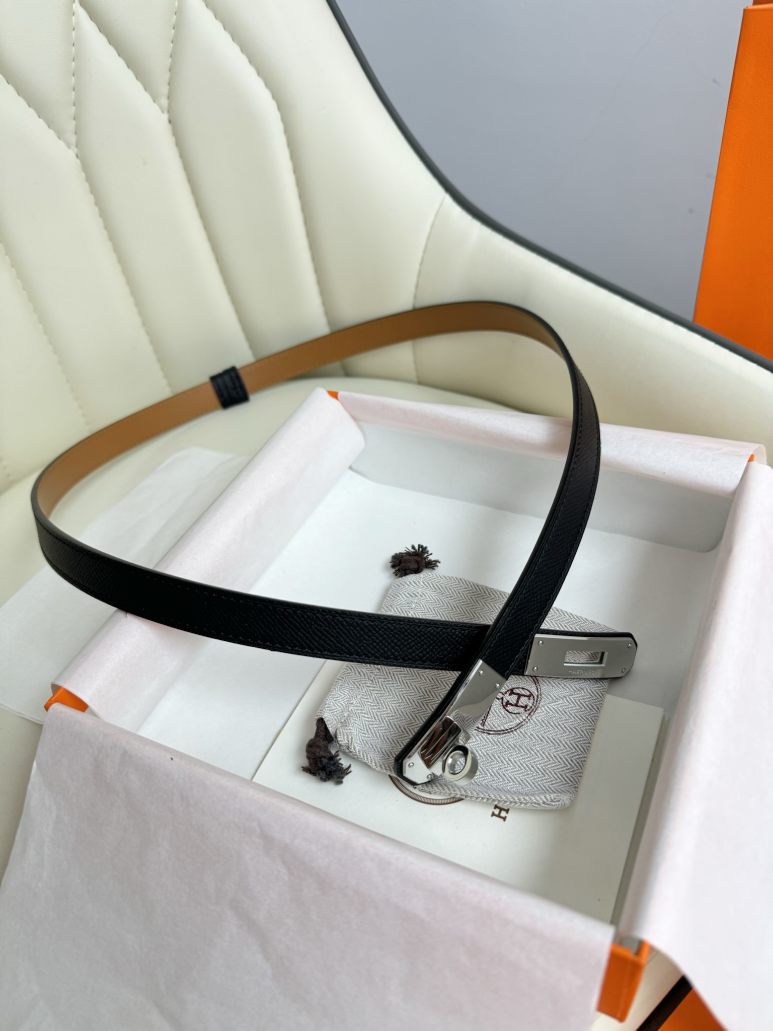 Hermès Female Basic Belt Adjustable 8mm