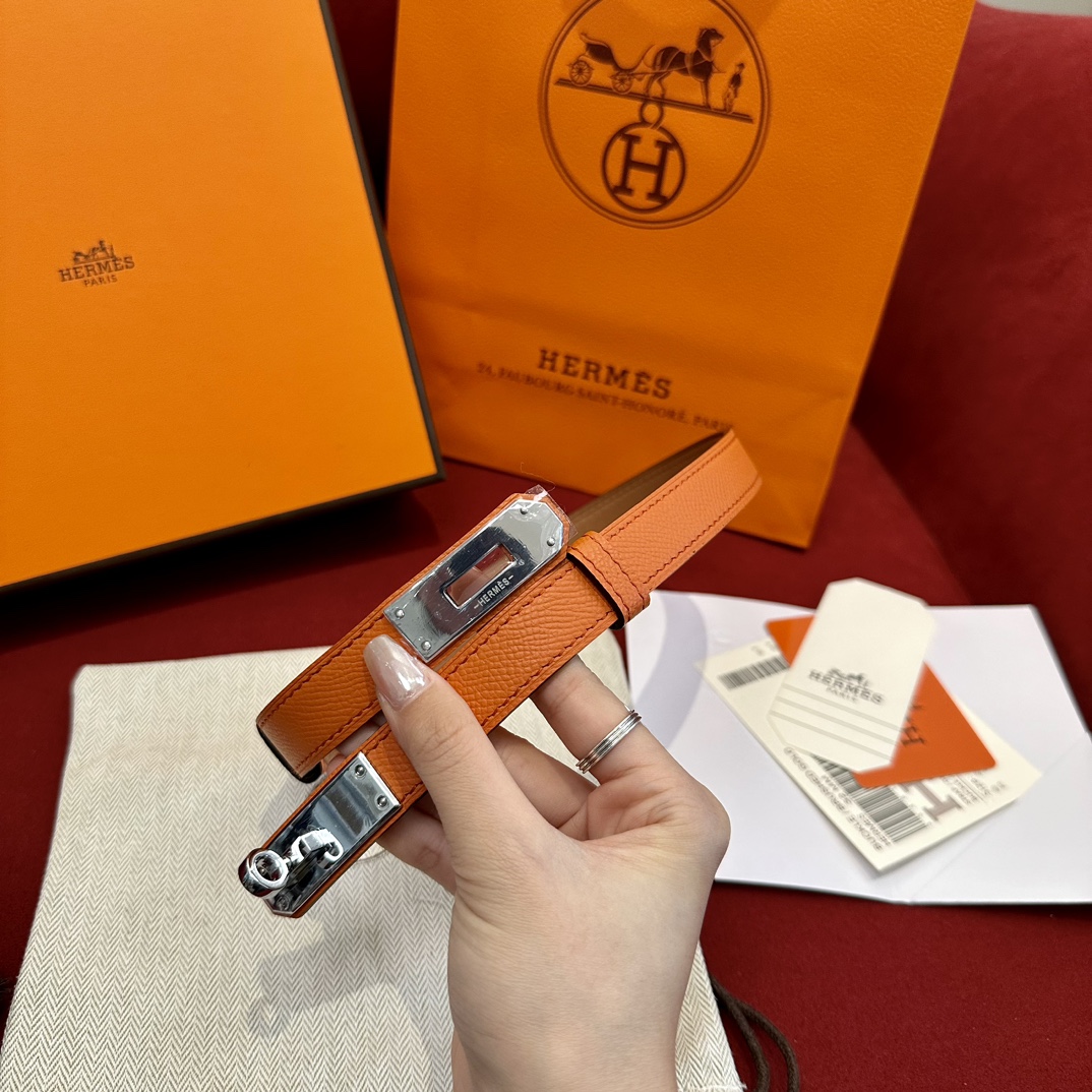 Hermès Female Basic Belt Cow Leather S-m-l