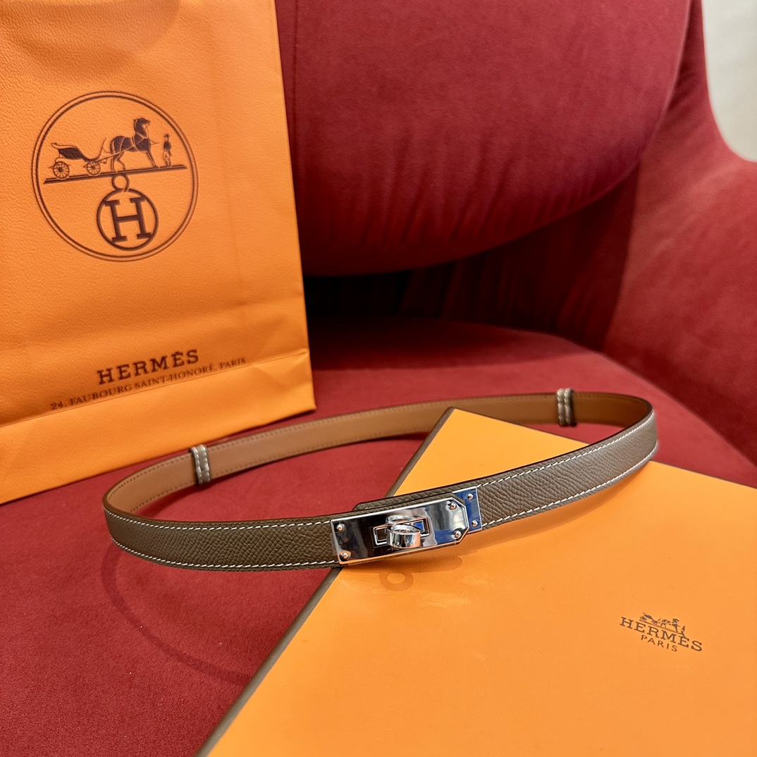 Hermès Female Basic Belt Cow Leather S-m-l