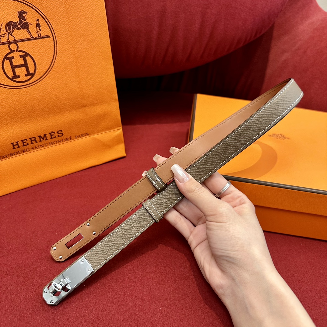 Hermès Female Basic Belt Cow Leather S-m-l
