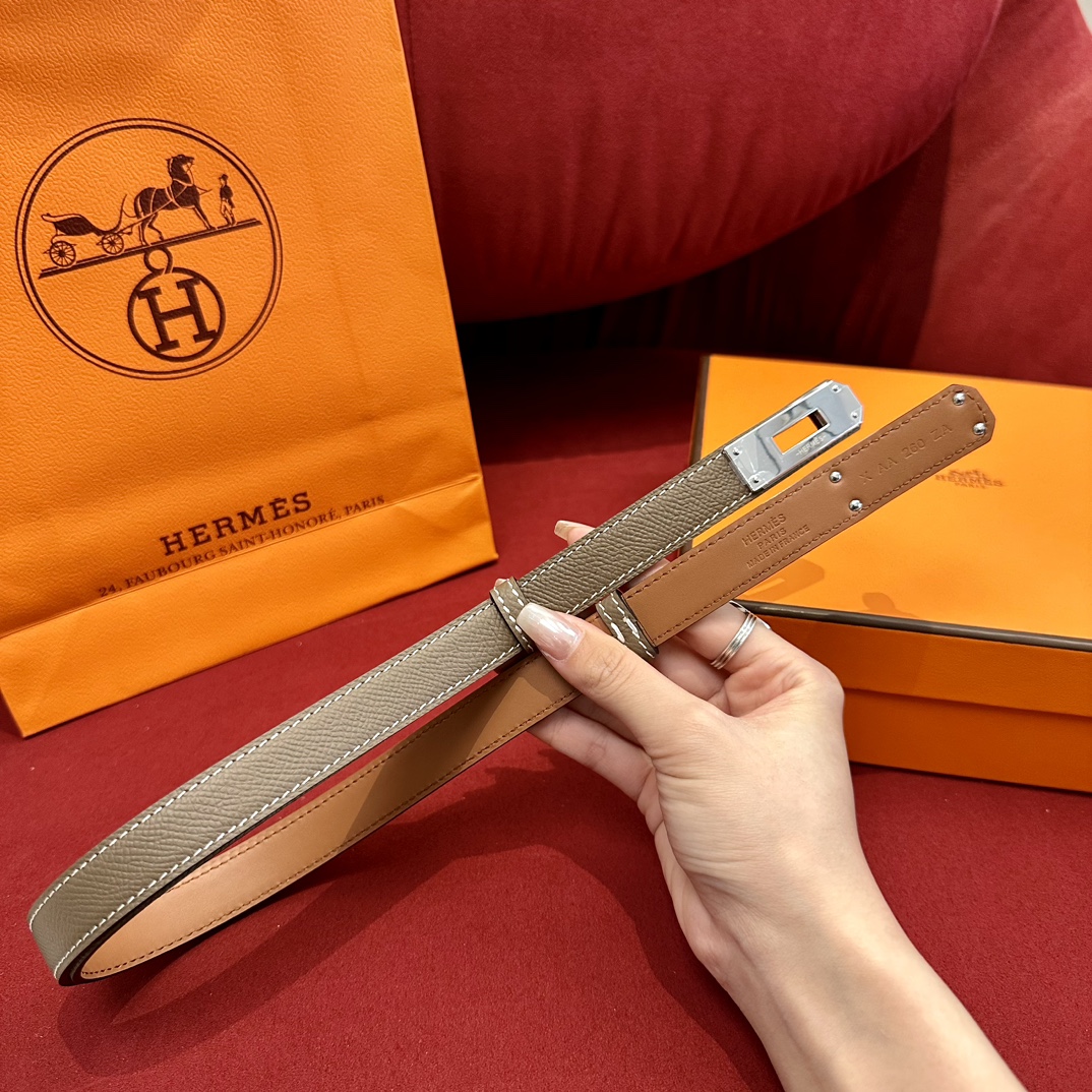 Hermès Female Basic Belt Cow Leather S-m-l