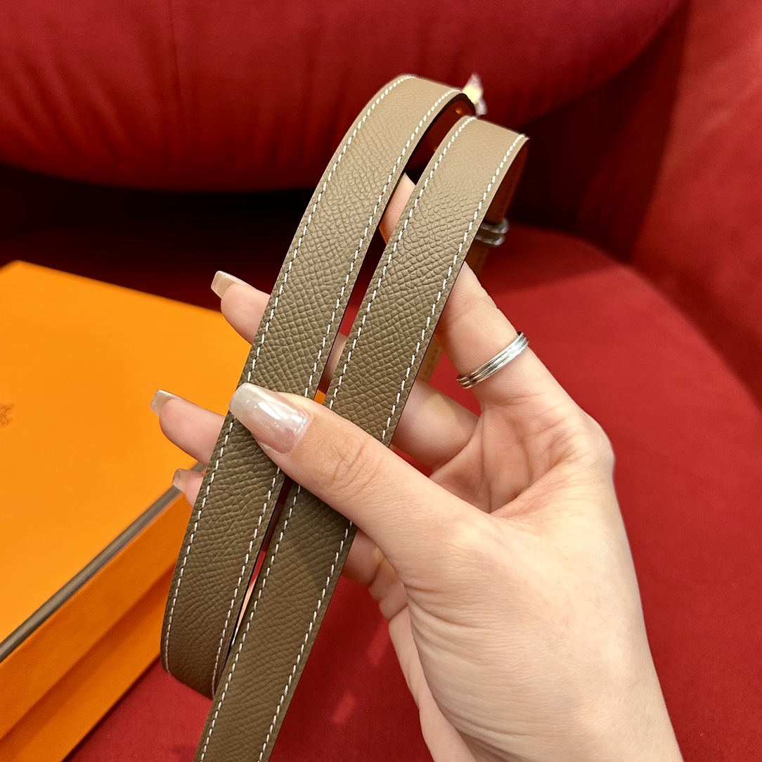 Hermès Female Basic Belt Cow Leather S-m-l