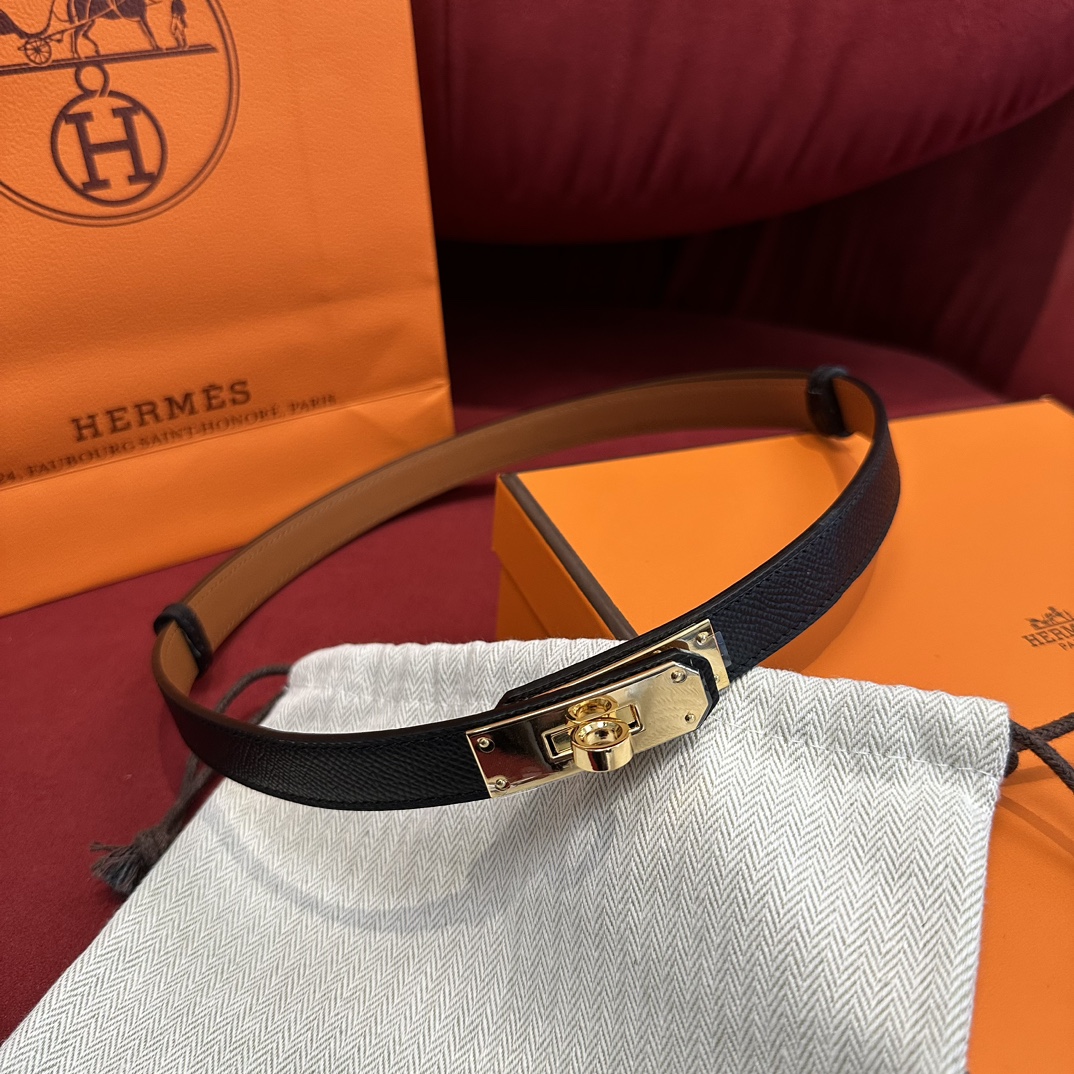 Hermès Female Basic Belt Cow Leather S-m-l