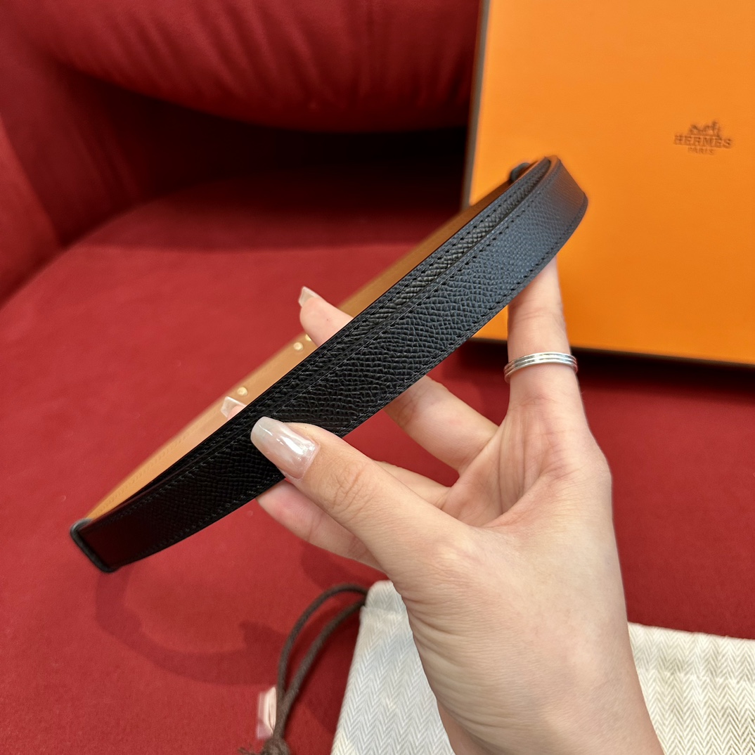 Hermès Female Basic Belt Cow Leather S-m-l