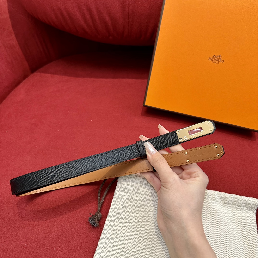 Hermès Female Basic Belt Cow Leather S-m-l