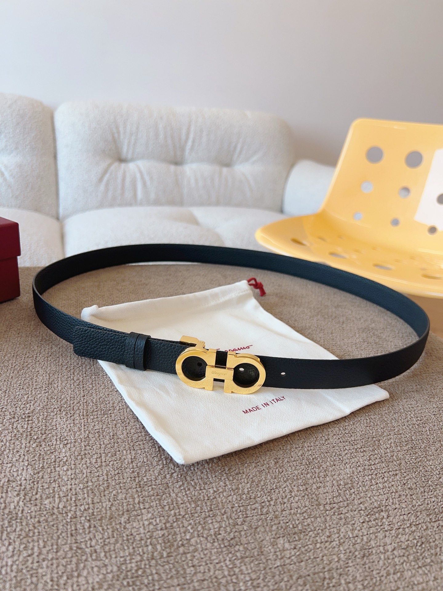 Salvatore Ferragamo Female Basic Belt Cow Leather M
