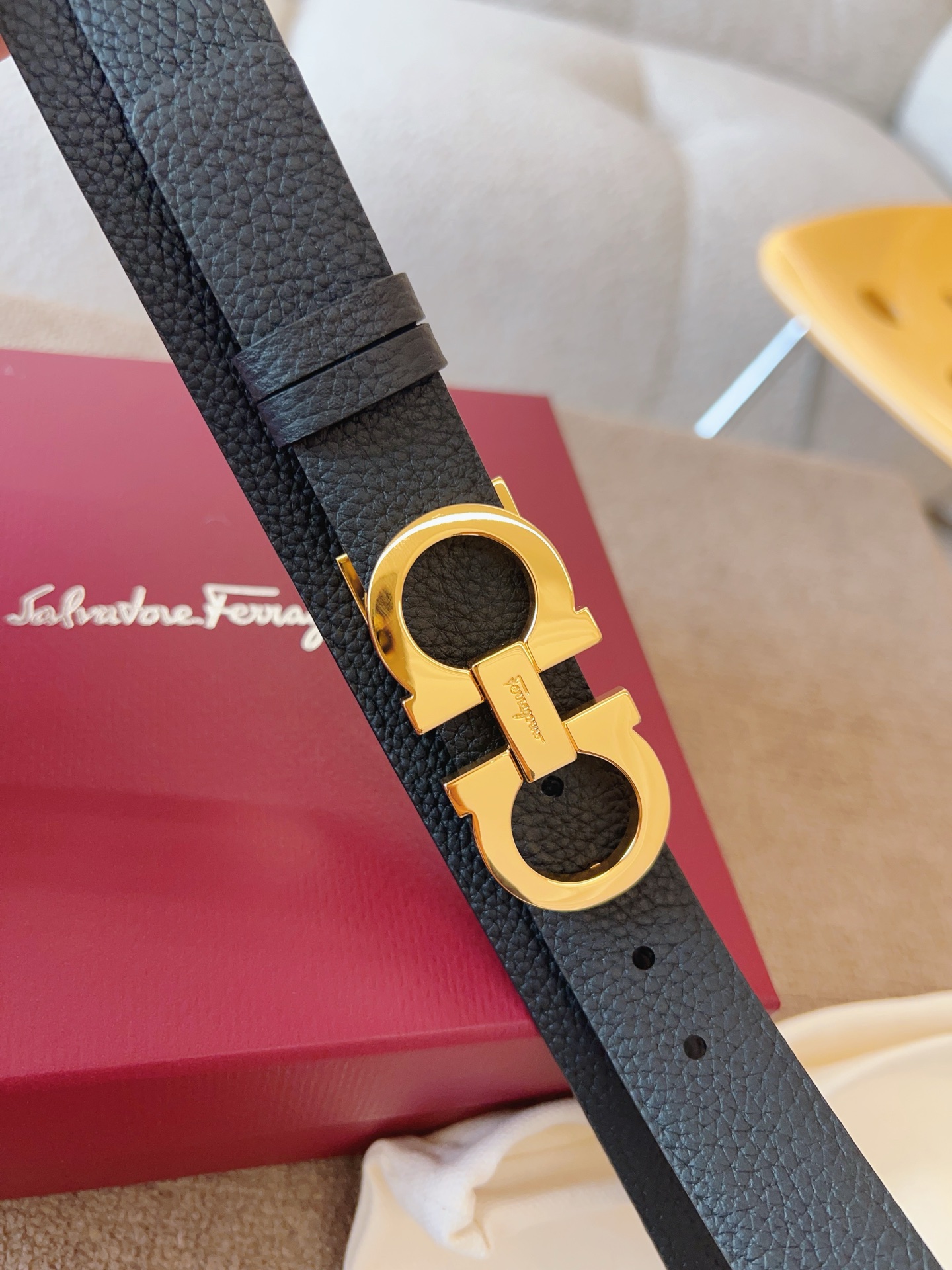 Salvatore Ferragamo Female Basic Belt Cow Leather M