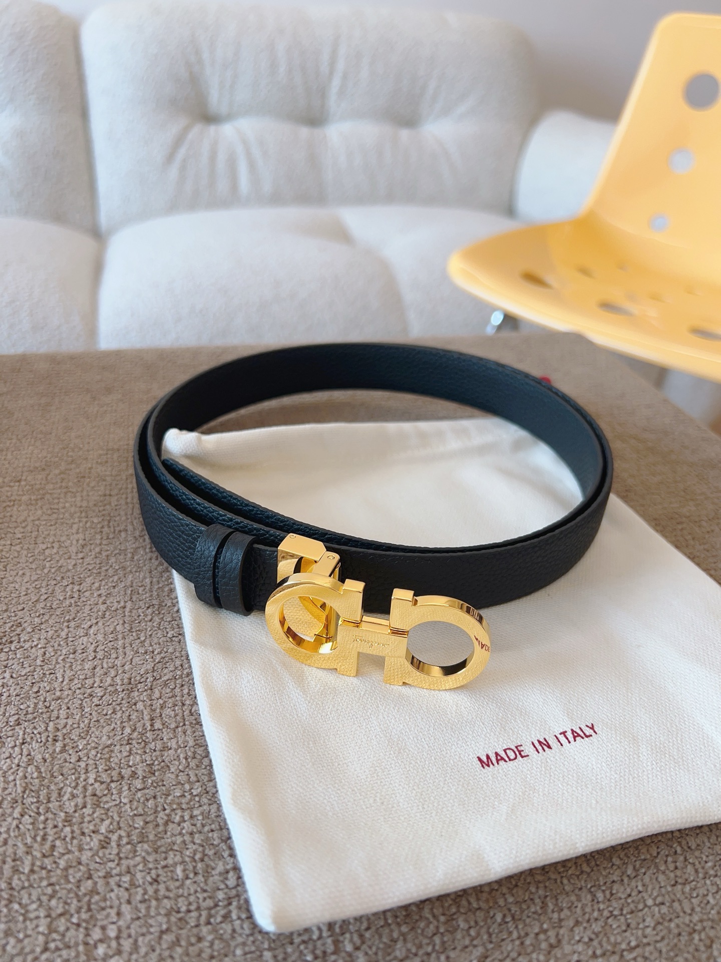 Salvatore Ferragamo Female Basic Belt Cow Leather M