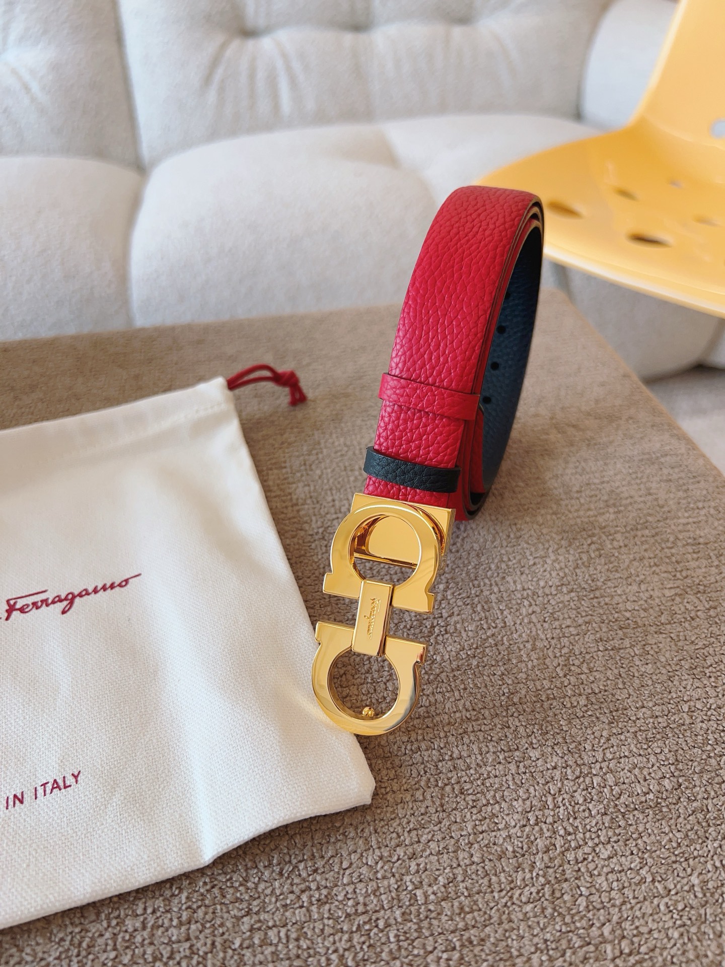 Salvatore Ferragamo Female Basic Belt Cow Leather M