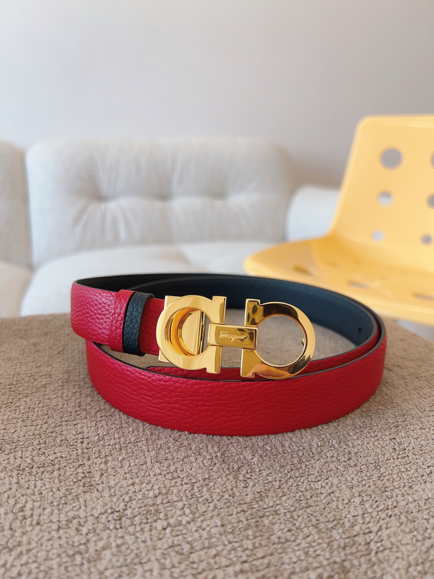 Salvatore Ferragamo Female Basic Belt Cow Leather M