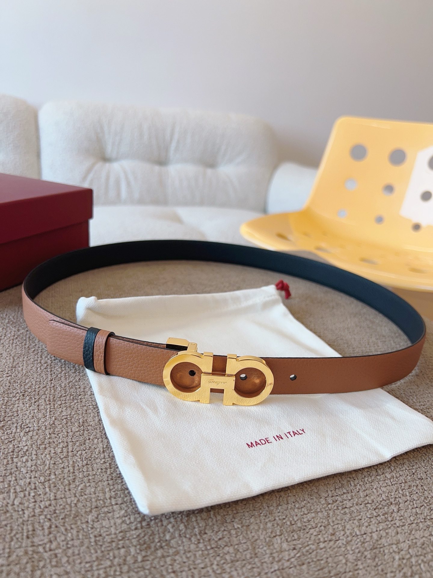 Salvatore Ferragamo Female Basic Belt Cow Leather M