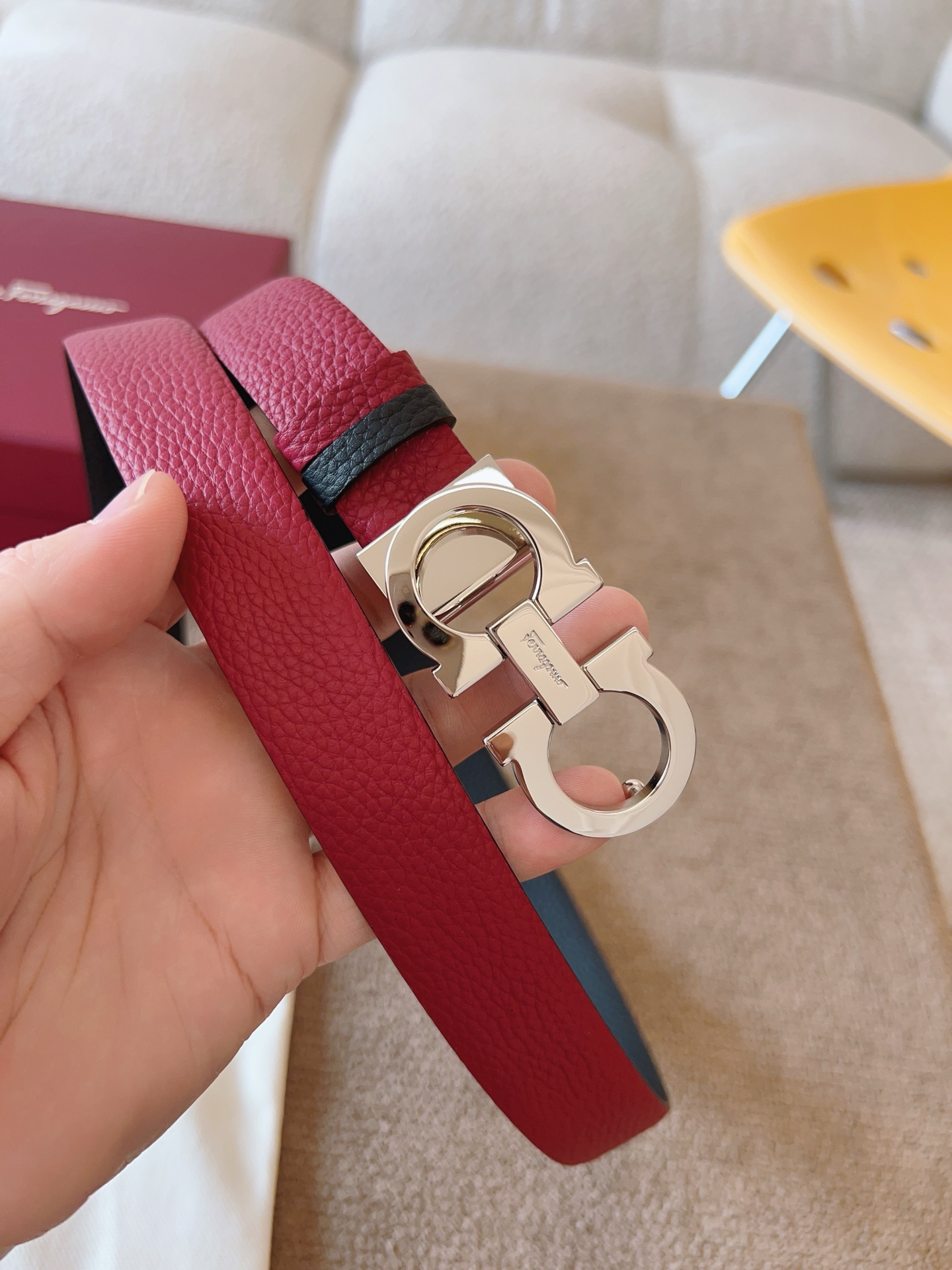 Salvatore Ferragamo Female Basic Belt Cow Leather M