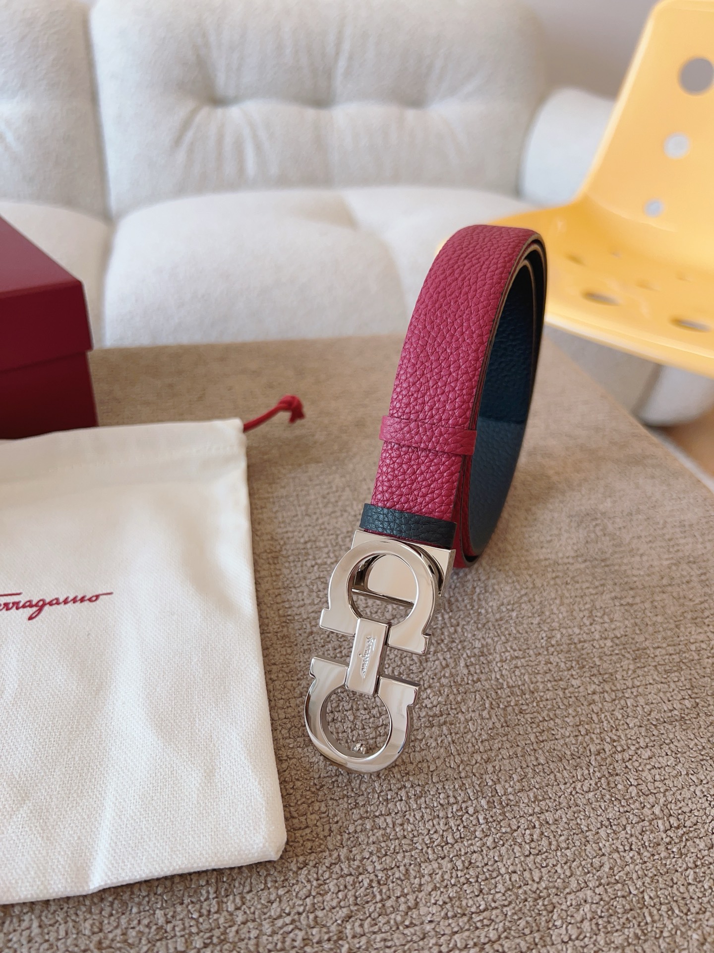 Salvatore Ferragamo Female Basic Belt Cow Leather M