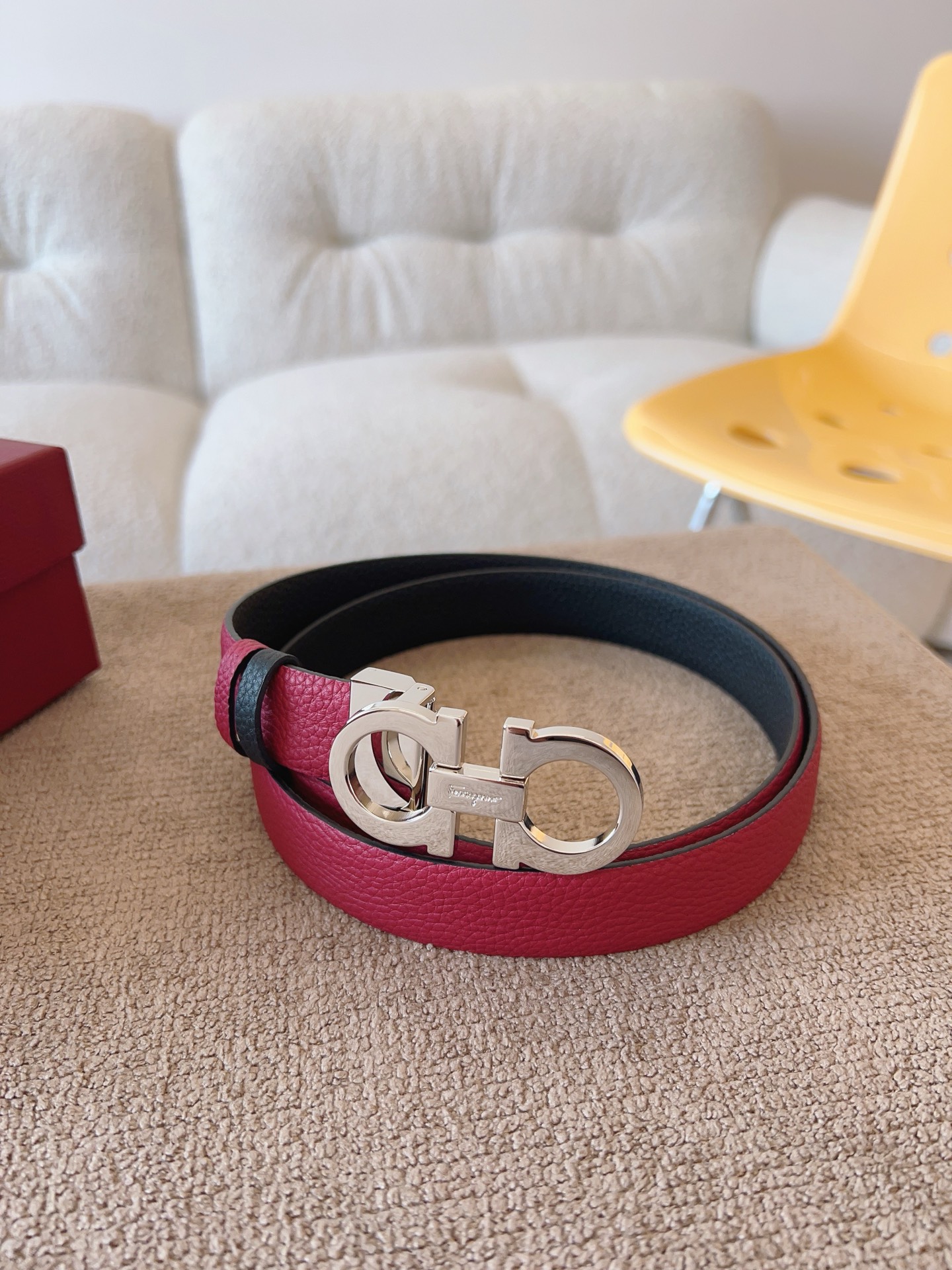 Salvatore Ferragamo Female Basic Belt Cow Leather M