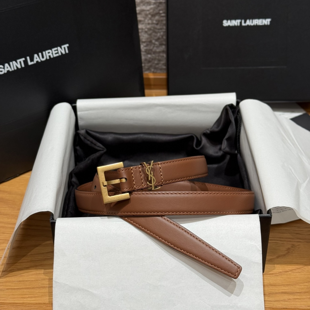 Female Basic Belt Cow Leather 20mm-l