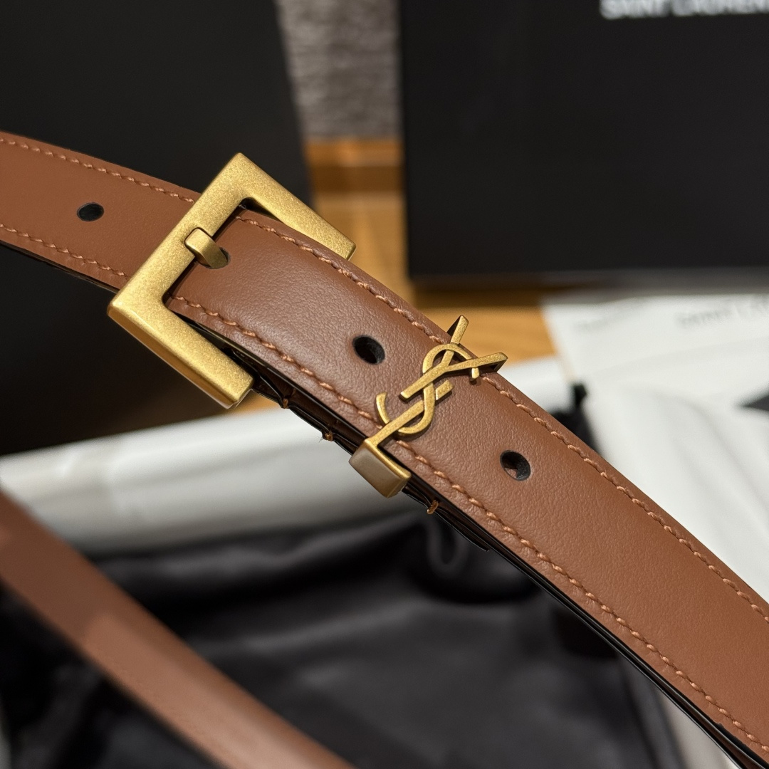 Female Basic Belt Cow Leather 20mm-l
