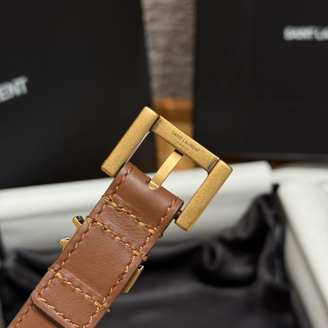 Female Basic Belt Cow Leather 20mm-l