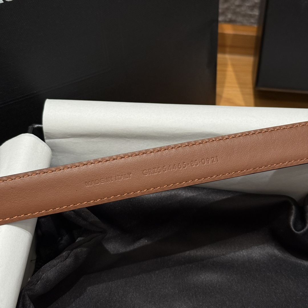 Female Basic Belt Cow Leather 20mm-l