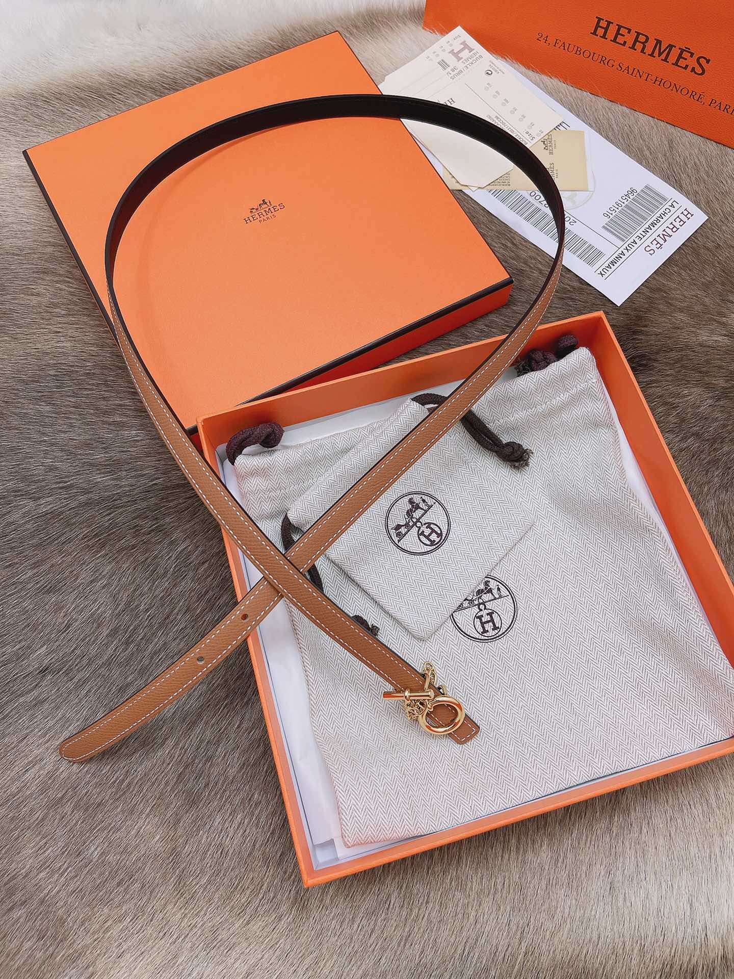 Hermès Female Basic Belt S-m