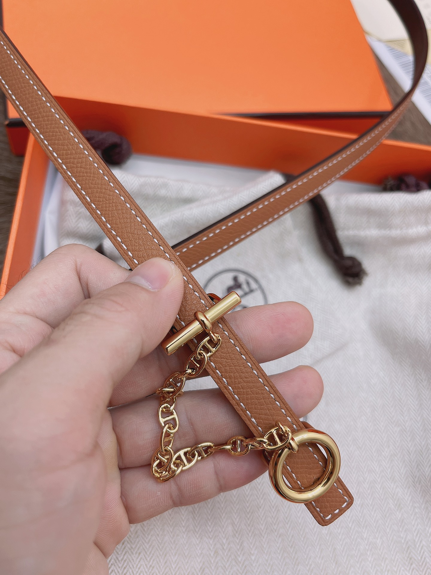 Hermès Female Basic Belt S-m