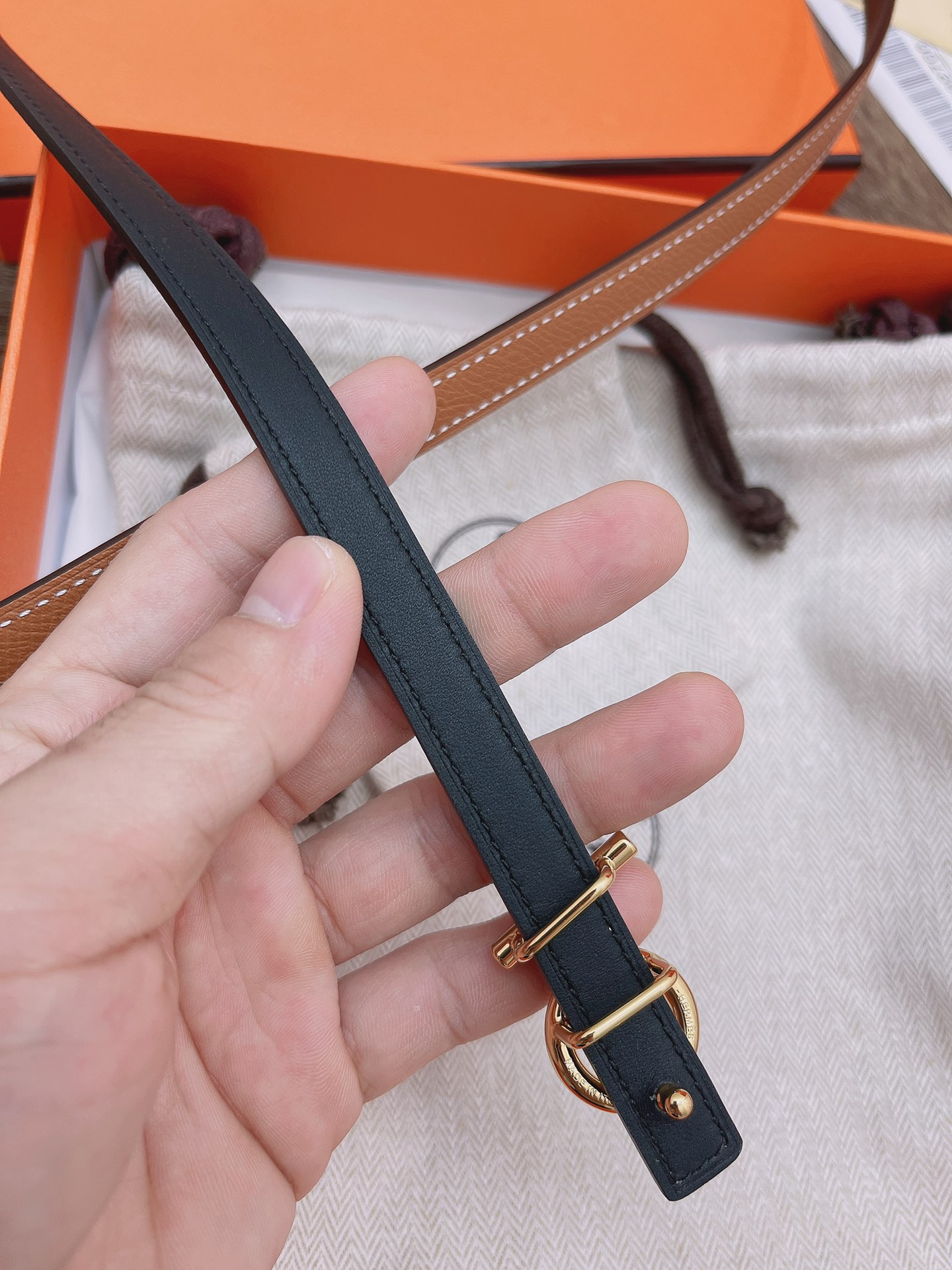 Hermès Female Basic Belt S-m