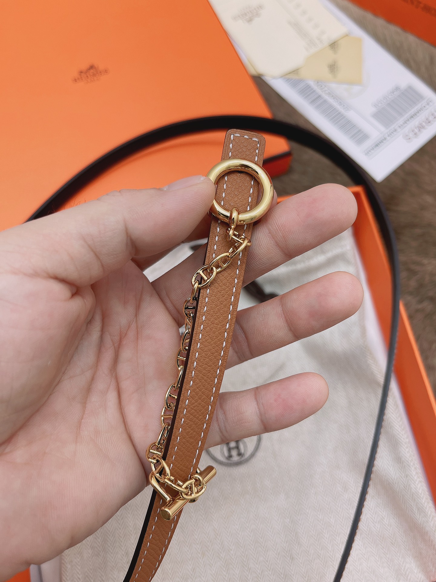 Hermès Female Basic Belt S-m