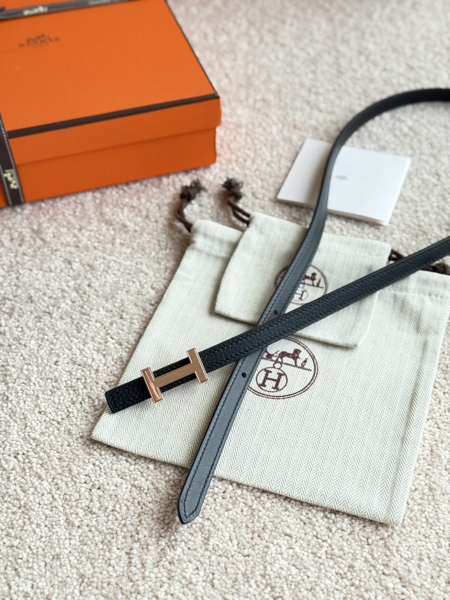 Hermès Female Basic Belt 13mm-s-m