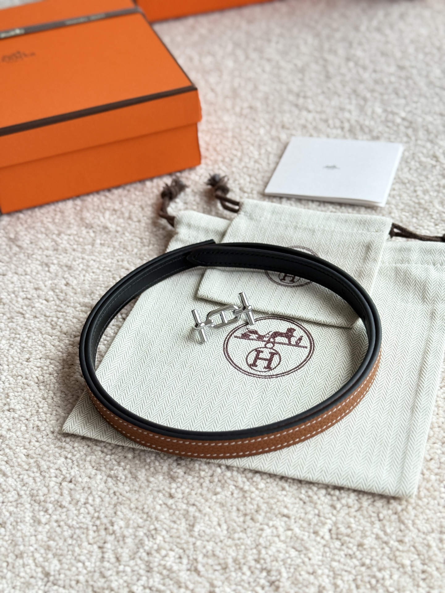 Hermès Female Basic Belt 13mm-s-m