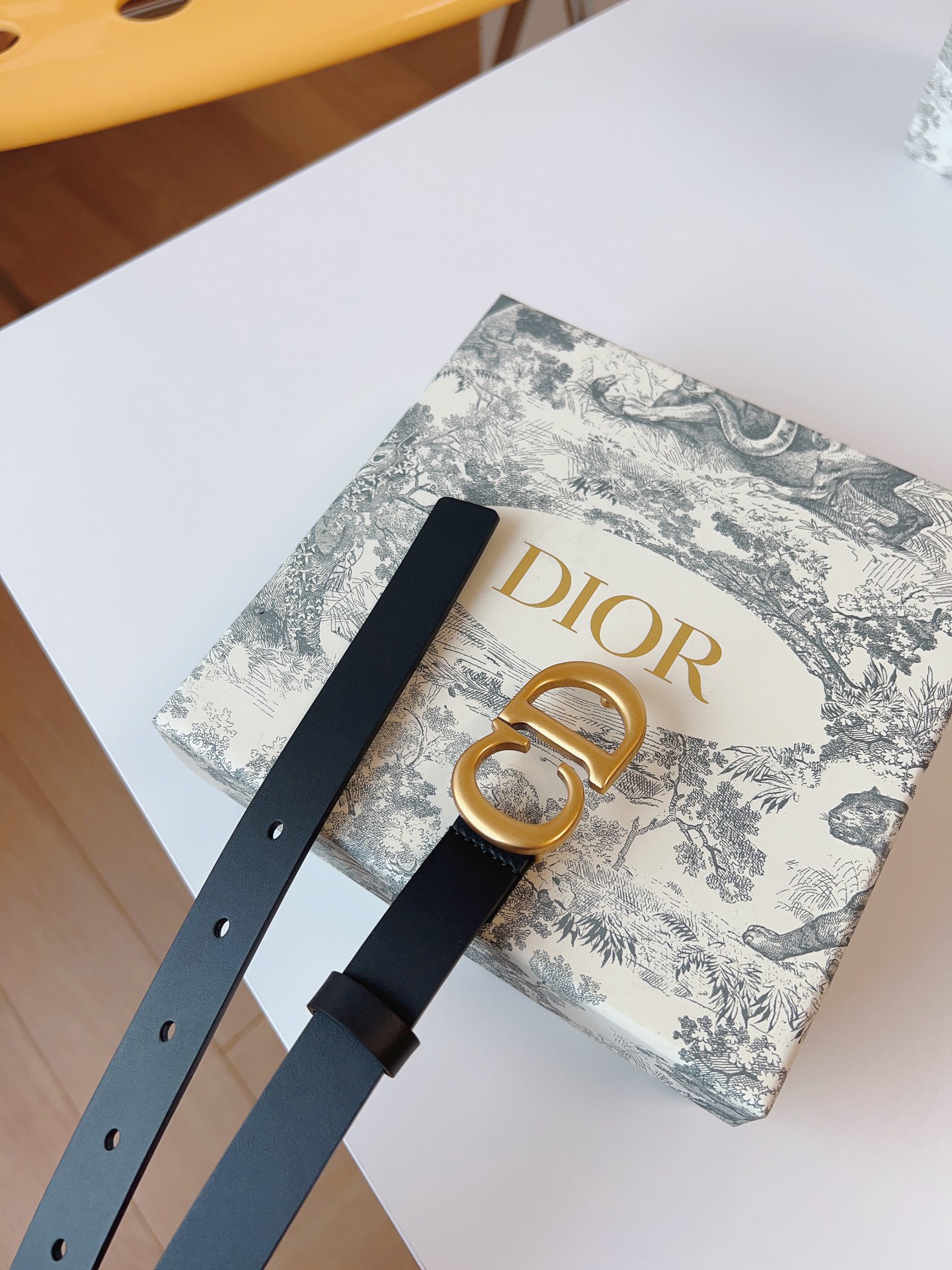 Dior Female Basic Belt Cow Leather M