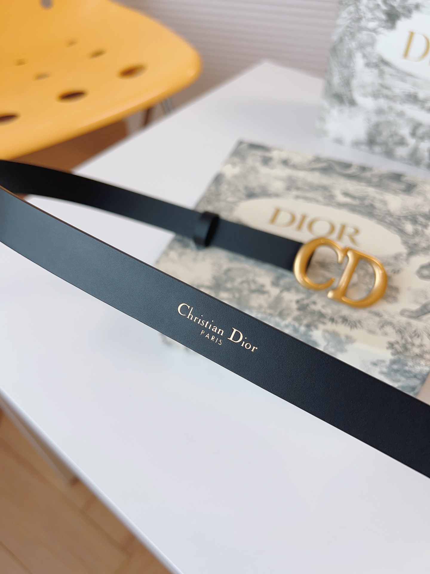 Dior Female Basic Belt Cow Leather M