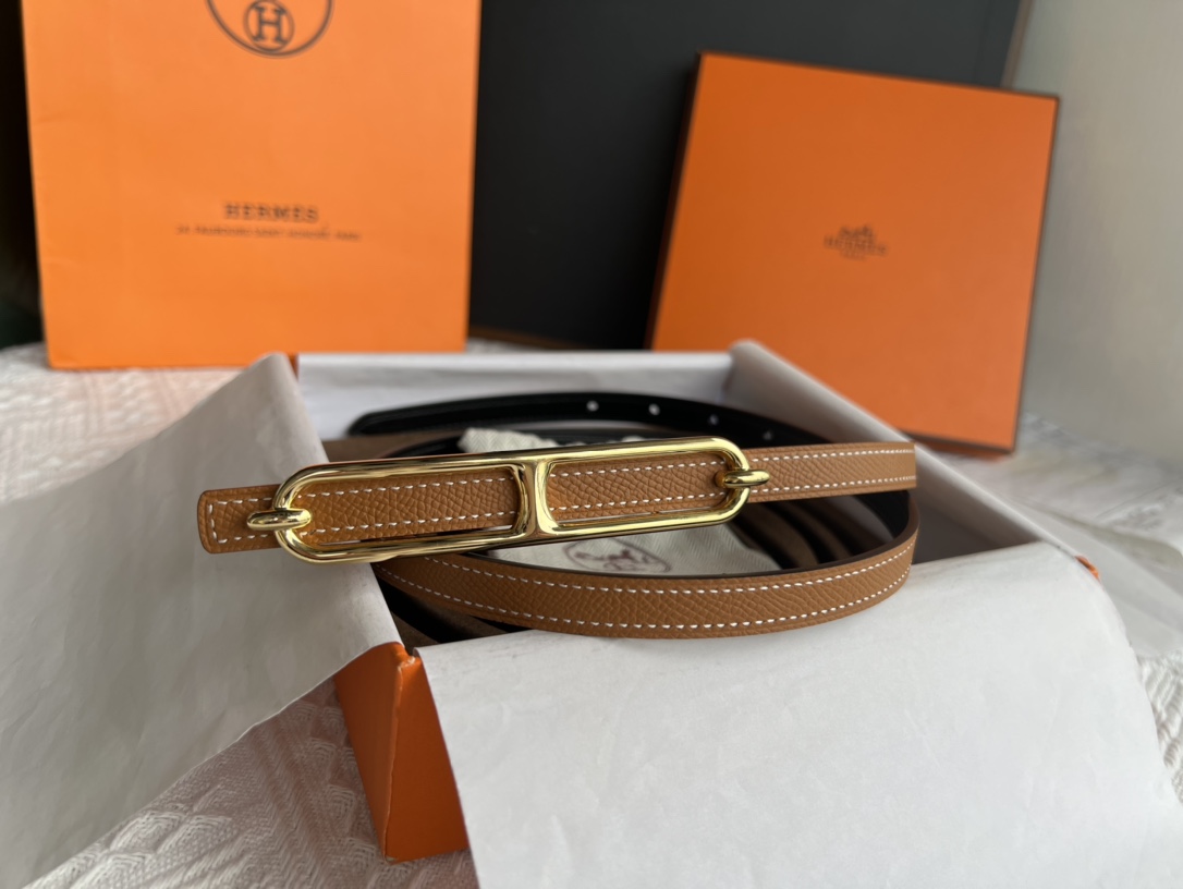 Hermès Female Basic Belt Cow Leather M